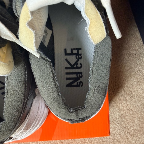Nike Blazer Low sacai Iron Grey, size 5 (women’s 6.5). Excellent condition - Picture 8 of 8